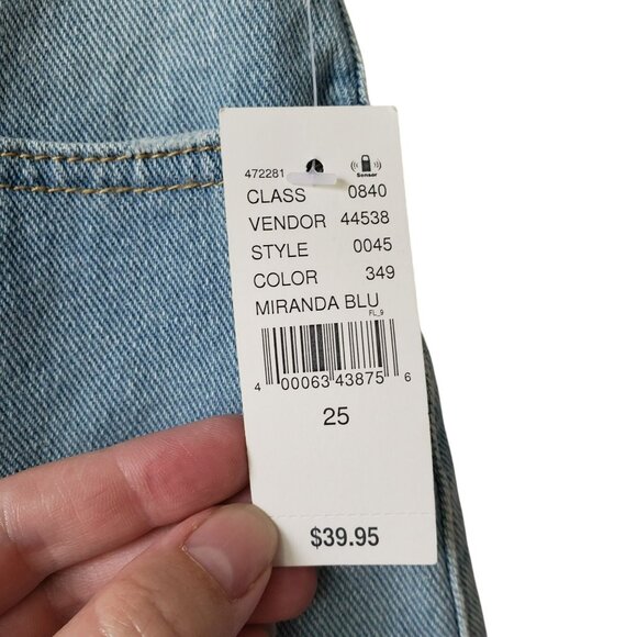 NEW Pacsun Floral Embroidered Blue Denim Skirt Miranda Coastal Cowgirl Girly - Picture 2 of 9